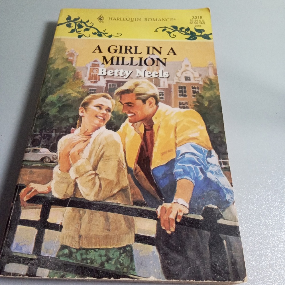 A Girl in a Million Betty Neels Harlequin Romance 3315 Vintage 1994 Paperback